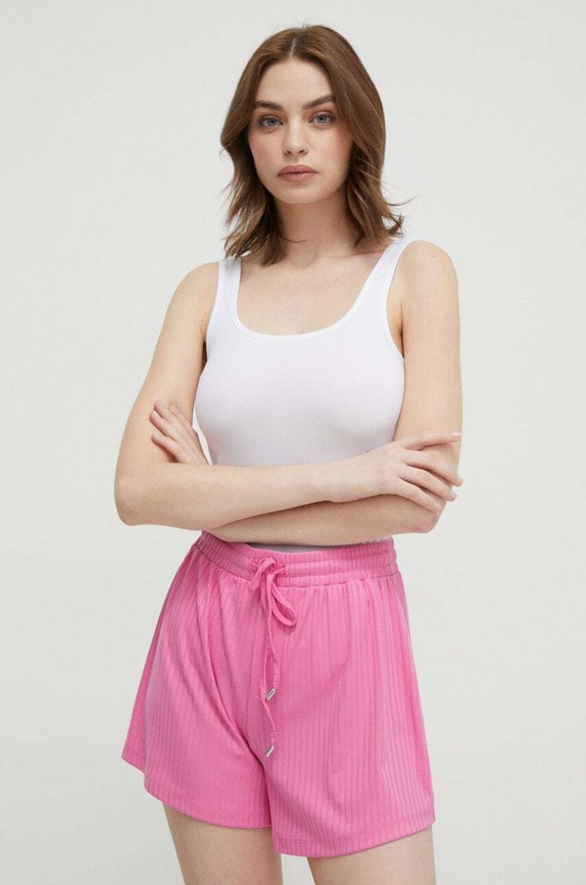 Top HUGO TWIN VEST dámsky,biela farba,50469682