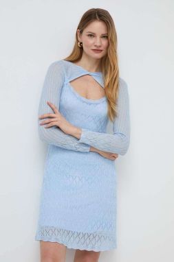 Šaty Guess KELLIE mini, rovný strih, W4GK72 R2OH0