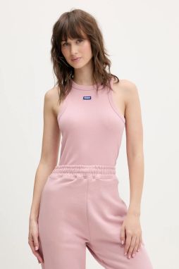 Top Hugo Blue Easy Tank_B čierna farba, 50508857