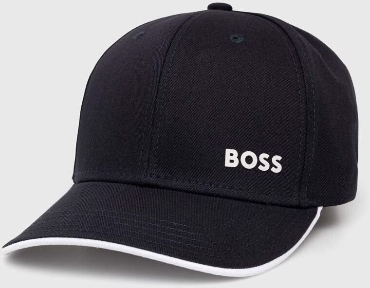 Bavlnená šiltovka Boss Green Cap-Bold tmavomodrá farba, s potlačou, 50519219