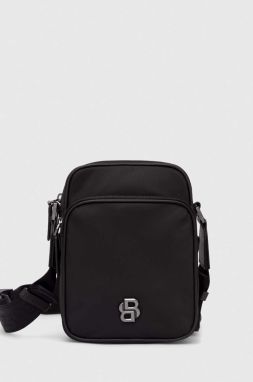 Malá taška BOSS B_Icon_NS Crossb čierna farba, 50523462