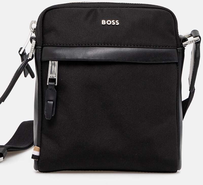 Malá taška BOSS Highway_N_NS zip N. čierna farba, 50536491