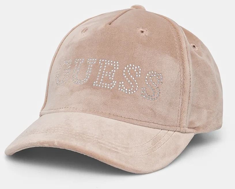 Šiltovka Guess oranžová farba, s nášivkou, V4BZ04 KBXI2