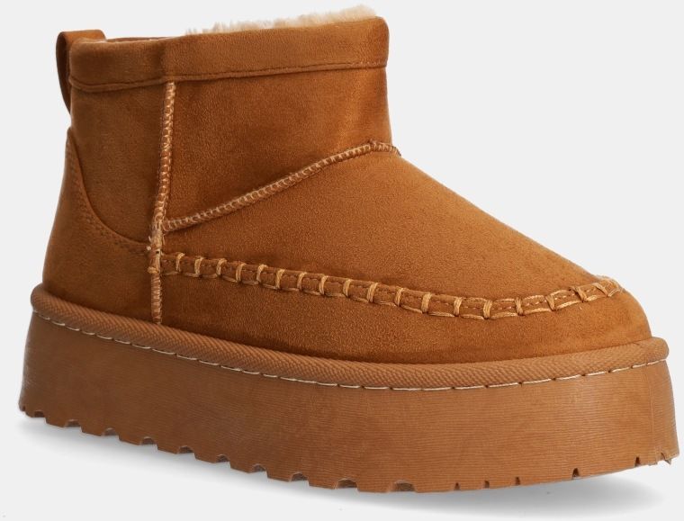 Snehule Answear.LAB hnedá farba