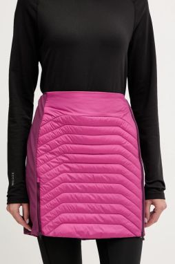 Športová sukňa Dynafit Speed Insulation bordová farba, mini, puzdrová, 08.0000071792