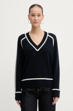 Kašmírový sveter FROM FUTURE béžová farba, ľahký, WPV02159