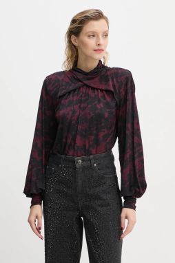 Blúzka Gestuz dámska, červená farba, vzorovaná, 10909578