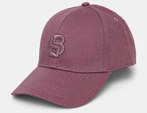 Šiltovka BOSS Zed-B-Icon fialová farba, s nášivkou, 50533299