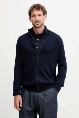 Sveter BOSS Orange Avac_FZ čierna farba, 50501750