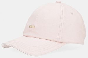 Bavlnená šiltovka BOSS Ari-ME čierna farba, s nášivkou, 50533367