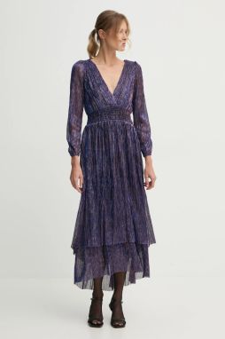 Šaty Pepe Jeans ALTHEA midi, áčkový strih, PL953637