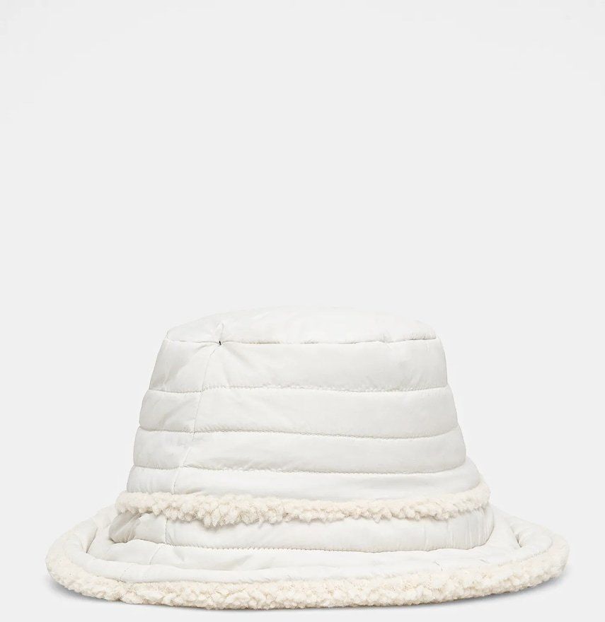 Obojstranný klobúk UGG béžová farba, 101018