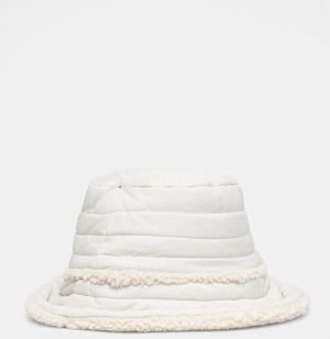 Obojstranný klobúk UGG béžová farba, 101018