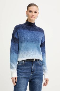 Sveter Morgan MDYE šedá farba, s polorolákom, MDYE