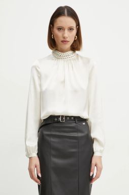 Blúzka Marciano by Guess ALIZA dámska, béžová farba, jednofarebná, 5RGH20 9855Z