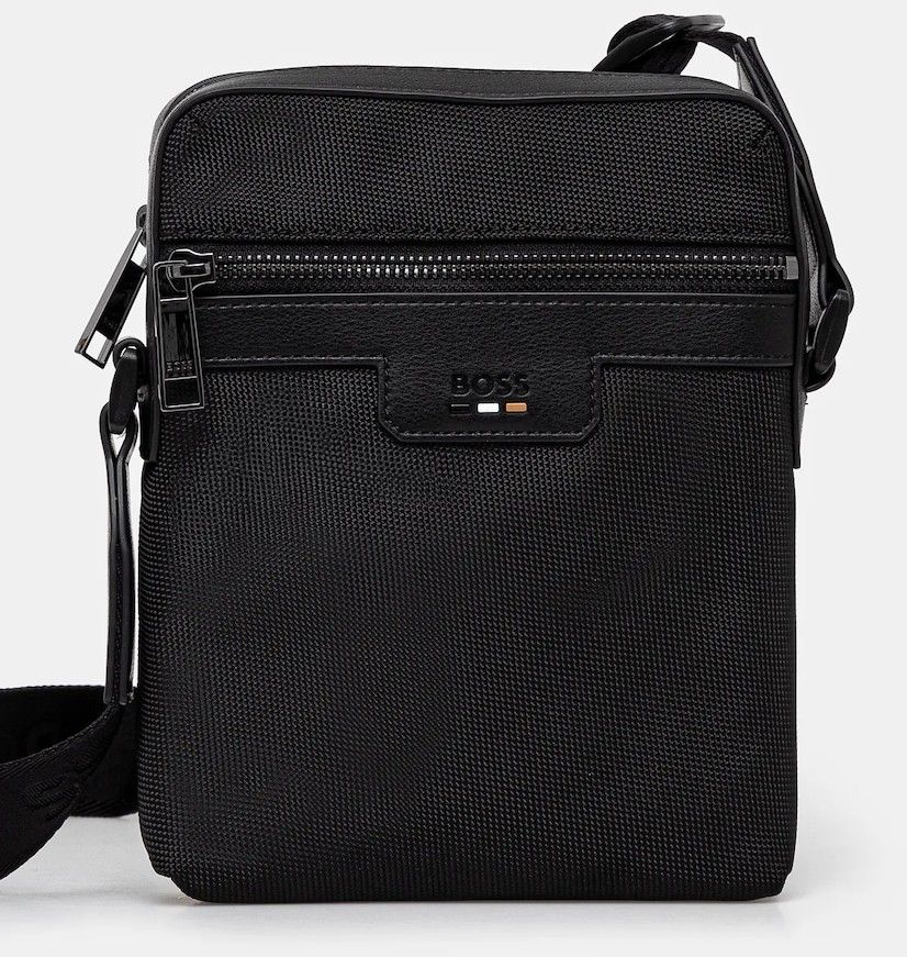 Malá taška BOSS Ray_N_NS Zip čierna farba, 50536169