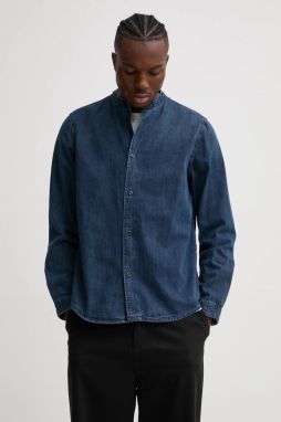 Bavlnená košeľa G-Star pánska, regular, so stojačikom, D25157-D252