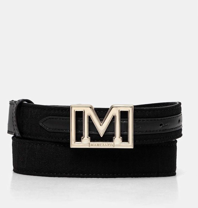 Opasok Marciano by Guess dámsky, čierna farba, 4BGZ13 7229A