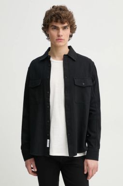 Košeľa Rag & Bone pánska, regular, s klasickým golierom, MED24F0004ZDBL