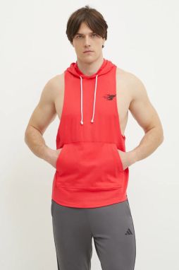 Tréningová mikina Under Armour Project Rock ružová farba, s kapucňou, jednofarebná, 1389947