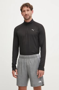 Bežecká mikina Puma Run Velocity čierna farba, jednofarebná, 526627