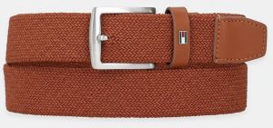 Opasok Tommy Hilfiger pánsky, hnedá farba, AM0AM13354