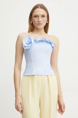 Bavlnená blúzka Marella ELLENO dámska, jednofarebná, 2513161031200