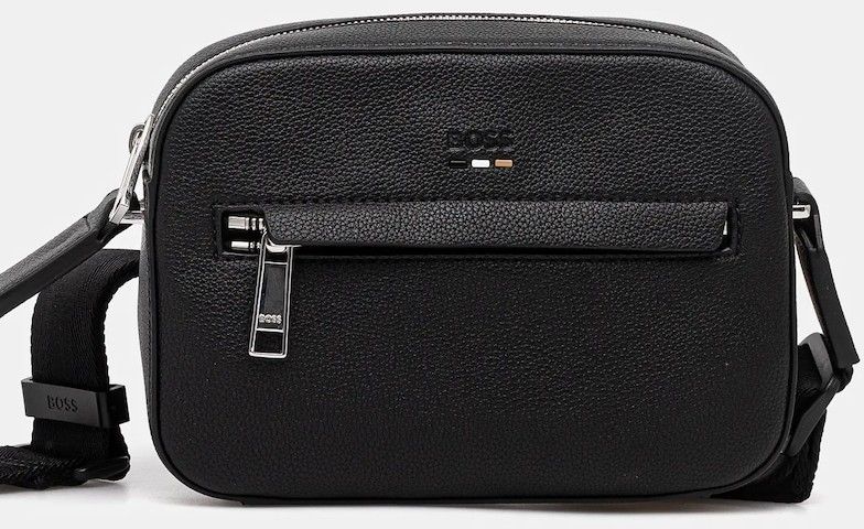 Kabelka BOSS Ray_EW_Crossbody N. pánska, čierna farba, 50537303