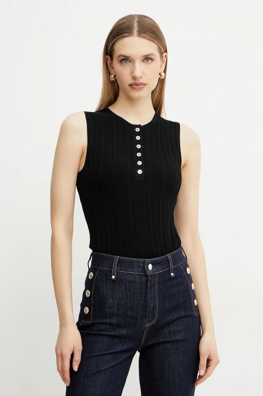 Top Marciano by Guess GIADA dámske, čierna farba, 5GGR04 5874Z