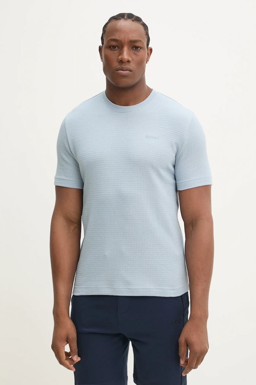 Tričko HUGO Austin T-Shirt pánske, jednofarebné, 50532011