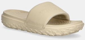 Šľapky The North Face Never Stop Cush Slide zelená farba, NF0A8A9069Y1