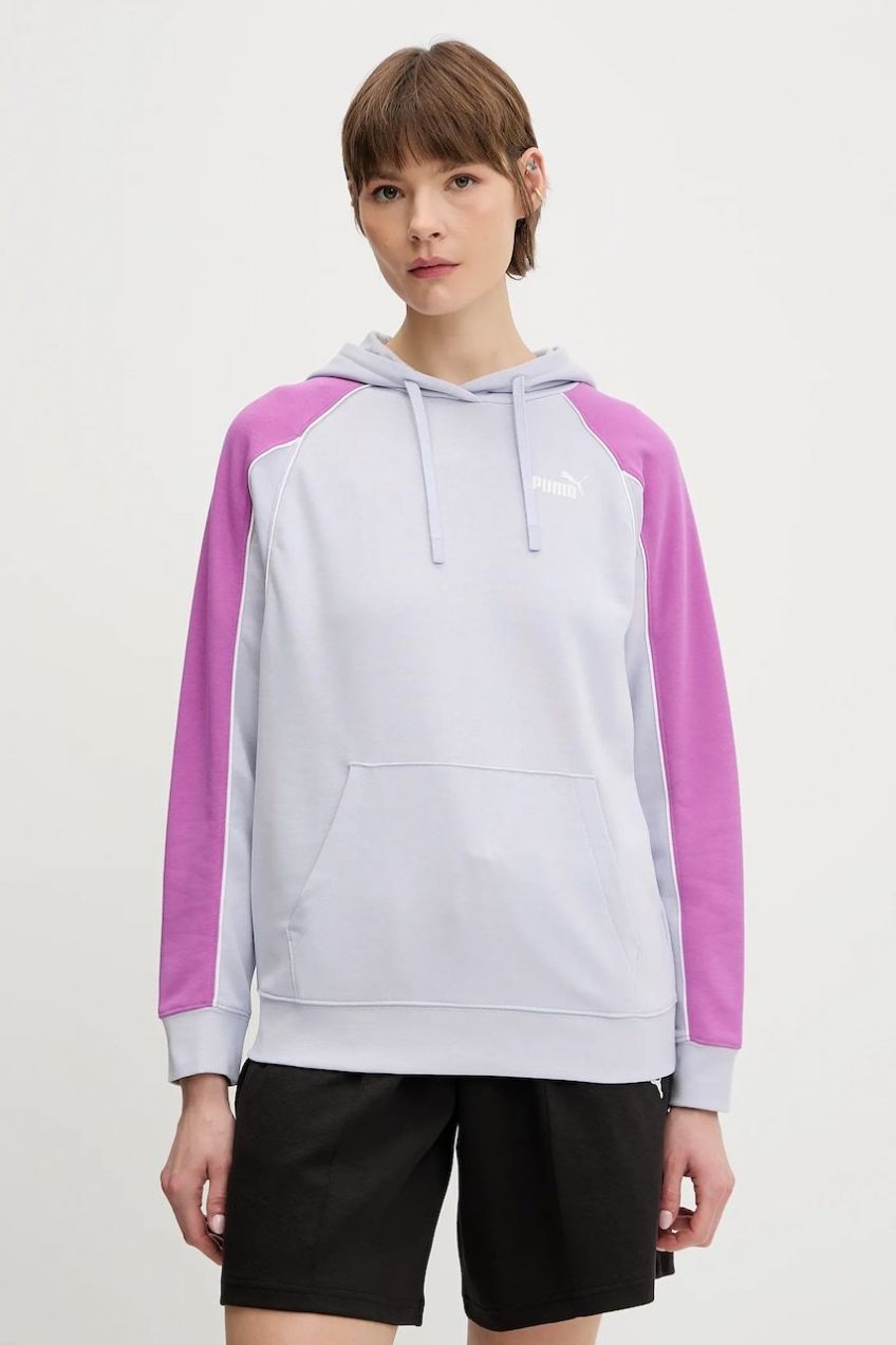 Mikina Puma s kapucňou, vzorovaná, 685044