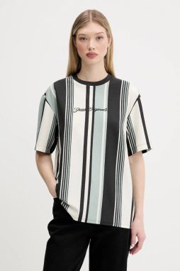 Bavlnené tričko Guess Originals dámske, tyrkysová farba, M5GI59 K8FQ4