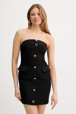Šaty Marciano by Guess VITTORIA čierna farba, mini, priliehavé, 5GGK14 7300A