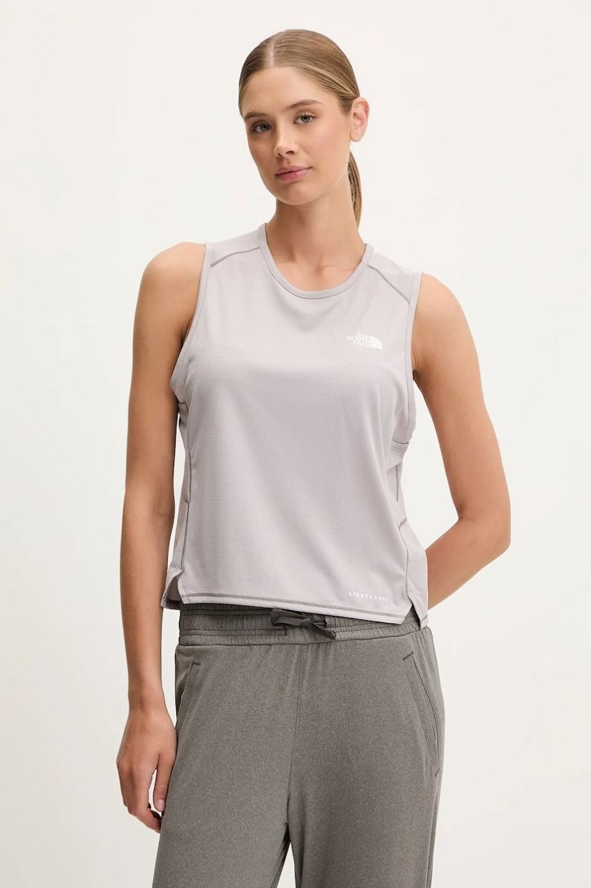 Tréningový top The North Face Sunriser béžová farba, NF0A8BBY1OA1