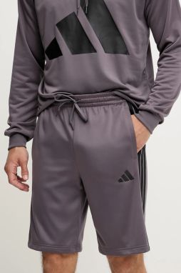 Šortky adidas šedá farba, JI8801