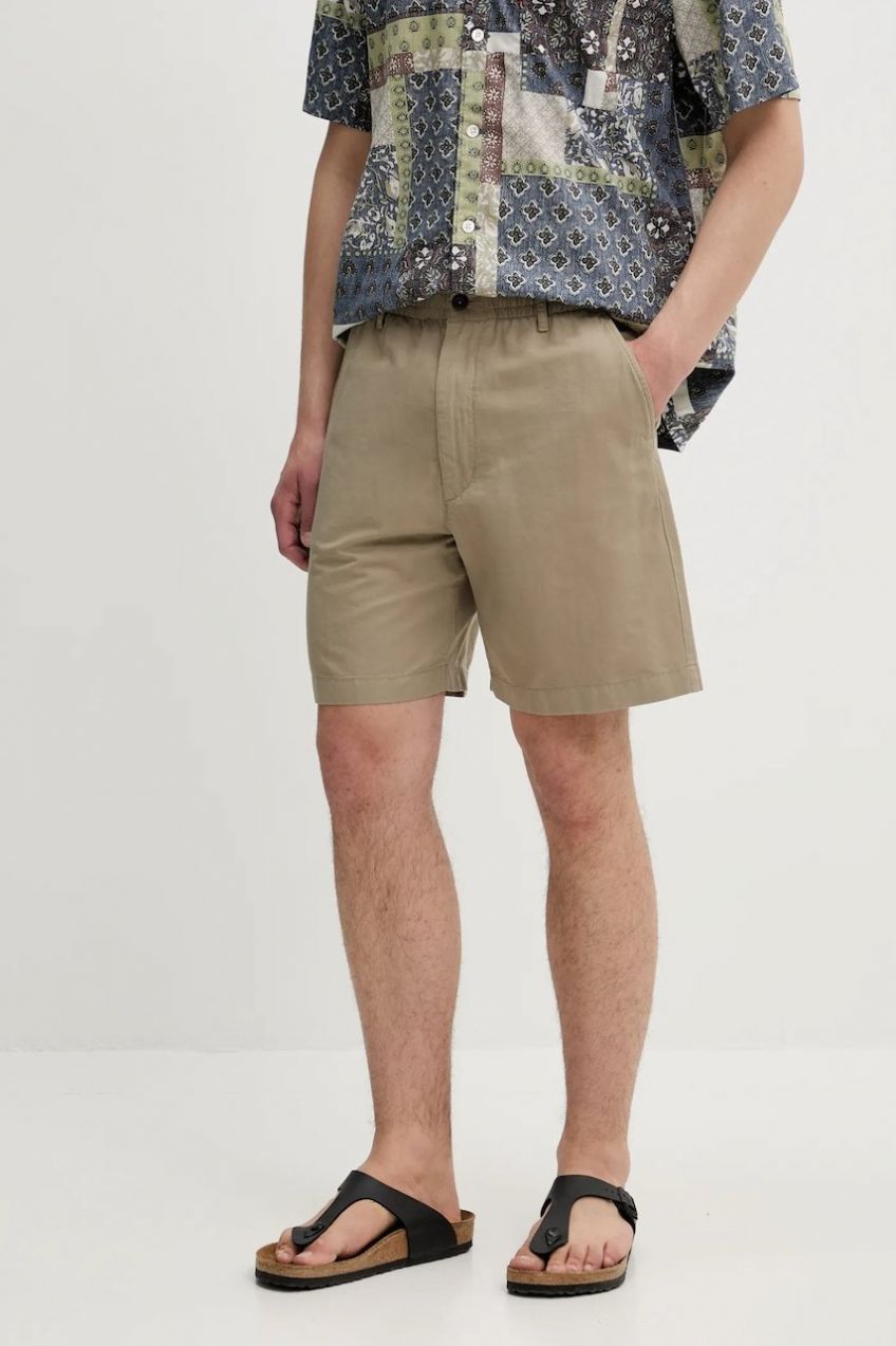 Šortky Marc O'Polo béžová farba, 5000005946