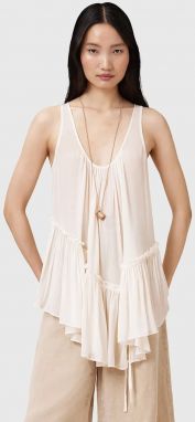 Blúzka AllSaints RACH biela farba, jednofarebná, W029PC