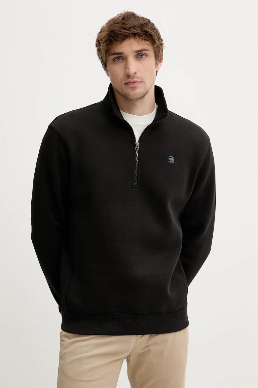 Mikina G-Star Premium core čierna farba, jednofarebná, D26459-C235,