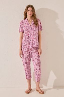 Pyžamo women'secret dámske, fialová farba, 4859418