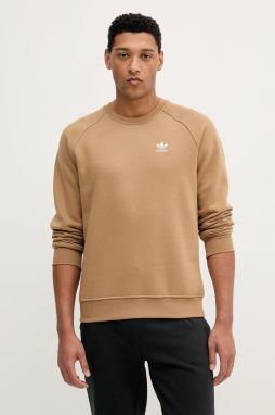 Mikina adidas Originals Essentials zelená farba, jednofarebné, JX2723