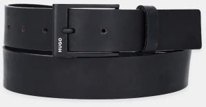 Kožený opasok HUGO Gaben-dp_Sz35 čierna farba, 50548339