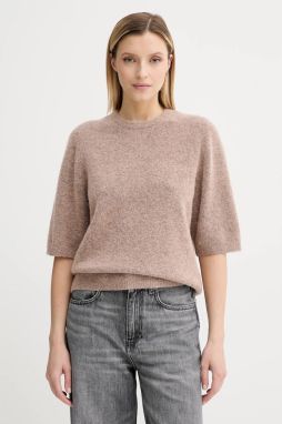 Vlnený sveter Gestuz oranžová farba, ľahké, 10909996