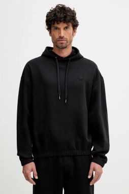 Bavlnená mikina BOSS C-Stevens 116 zelená farba, s kapucňou, jednofarebná, 50544099