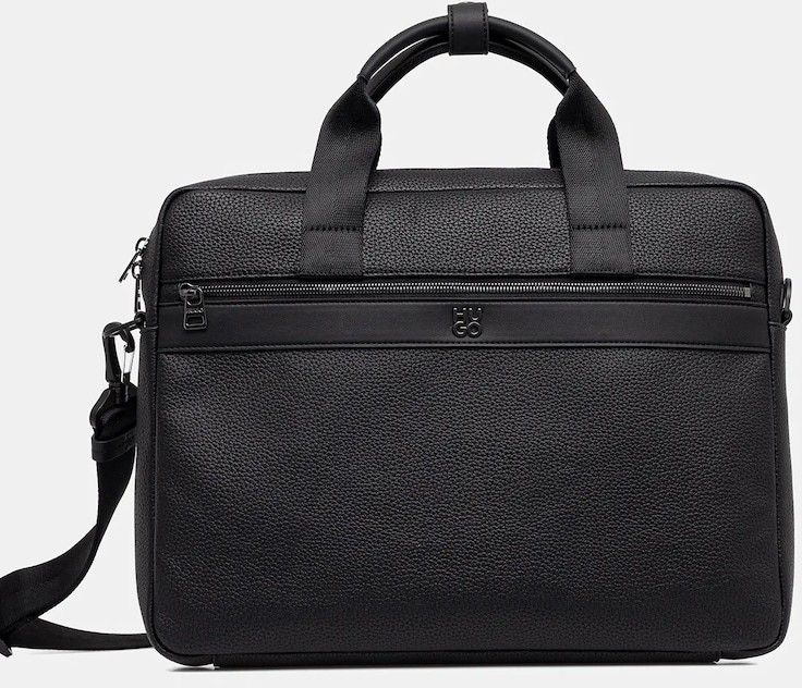 Taška na notebook HUGO Quantic Doc Case čierna farba, 50547428