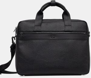 Taška na notebook HUGO Quantic Doc Case čierna farba, 50547428