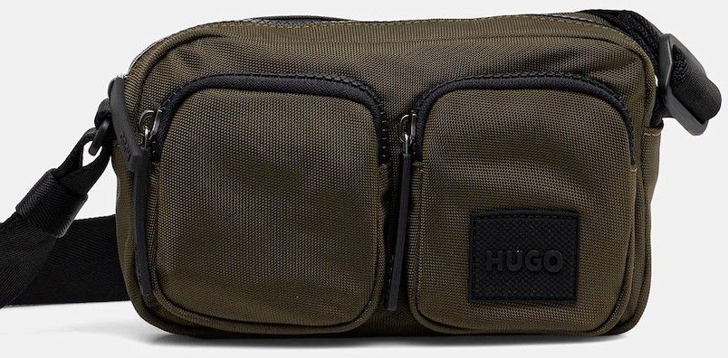 Malá taška HUGO Ethon 3.0_EW Pocket zelená farba, 50547771