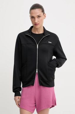 Mikina BOSS Erena čierna farba, jednofarebná, 50544177