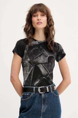 Tričko Hugo Blue Dosara_B dámske, čierna farba, 50552585