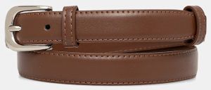 Kožený opasok Answear.LAB dámsky, hnedá farba